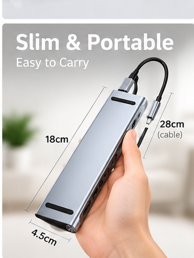 Adaptateur USB-C 11 en 1 - image 8