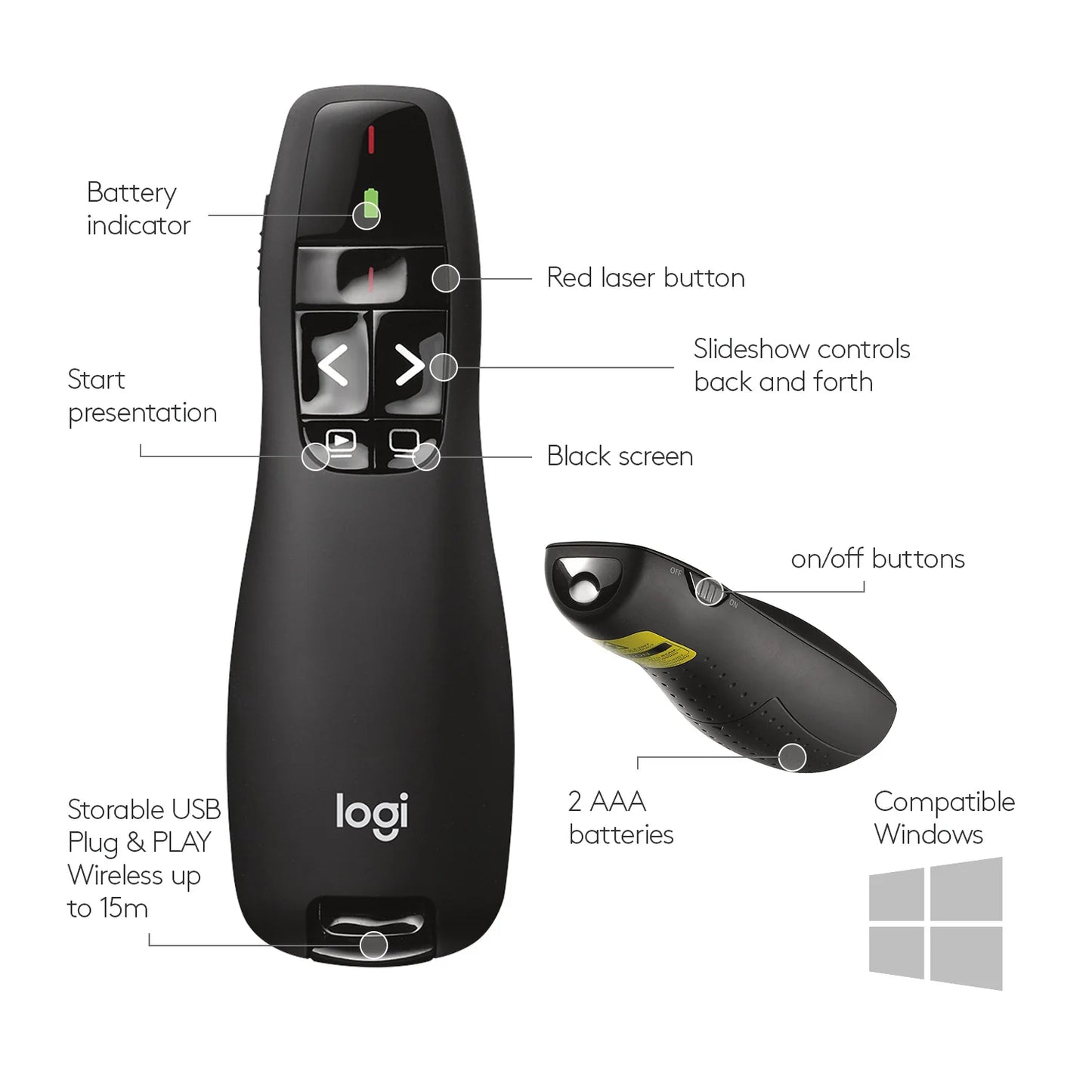 Logitech R400 Laser
