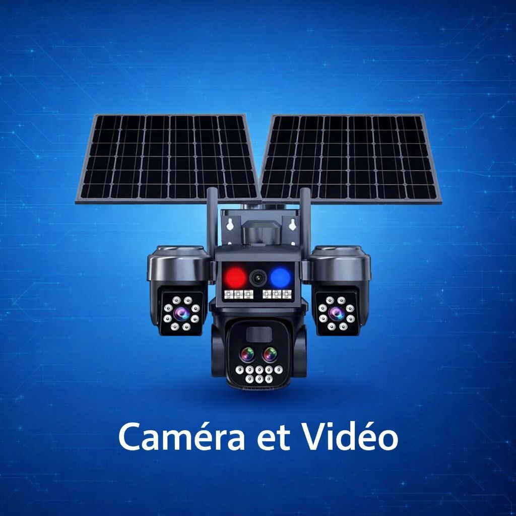 Caméras de surveillance et équipements vidéo au Maroc – MifoyTech