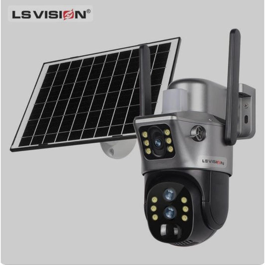 Caméra sécurité extérieure sans fil 4G