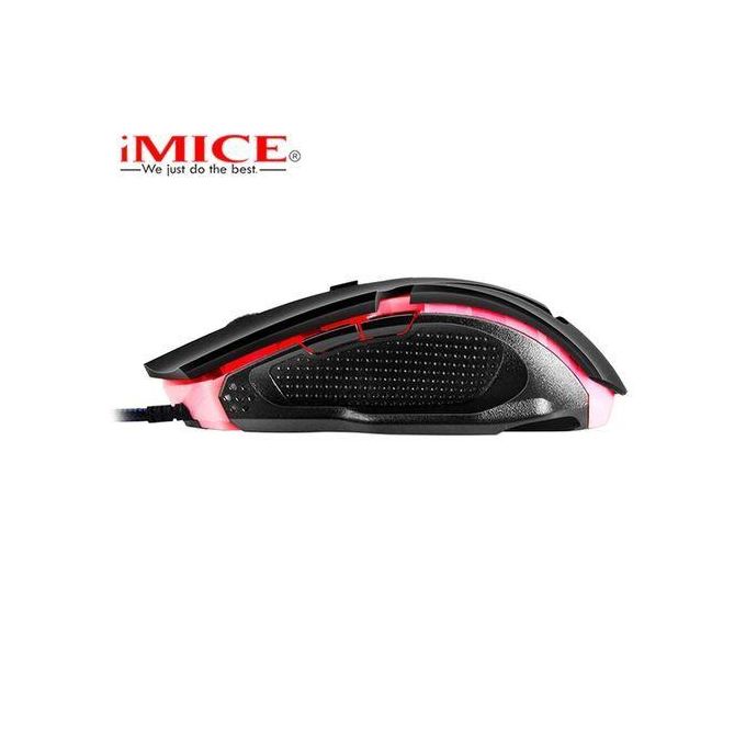 Souris gamer USB RGB pour PC et portable