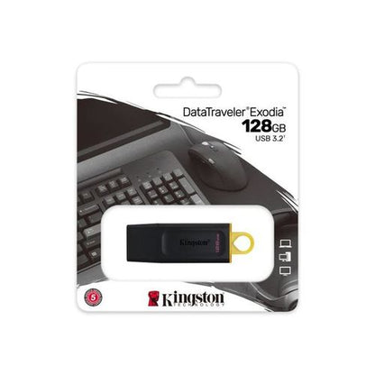 Kingston DataTraveler Exodia 128GB USB 3.2 Maroc