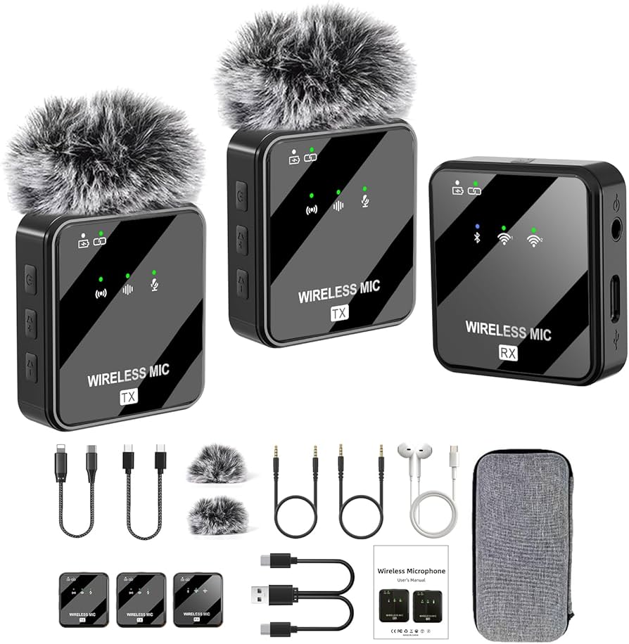 Candc DC-M4 Microphone Sans Fil USB-C (2TX + 1RX)