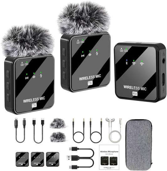 Candc DC-M4 Microphone Sans Fil USB-C (2TX + 1RX)