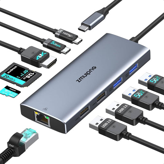 Adaptateur USB-C vers HDMI 6 en 1 – Hub Multiport