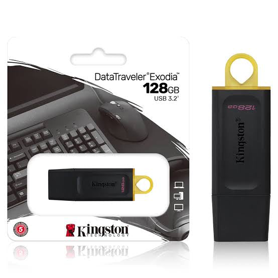 Kingston DataTraveler Exodia 128GB USB 3.2 Maroc