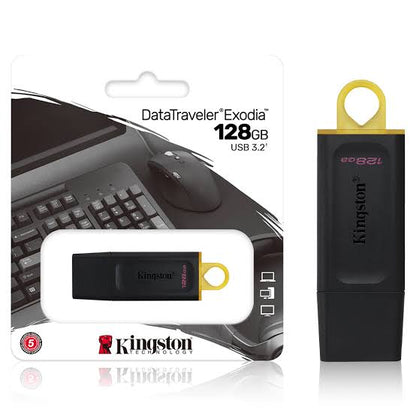 Kingston DataTraveler Exodia 128GB USB 3.2 Maroc