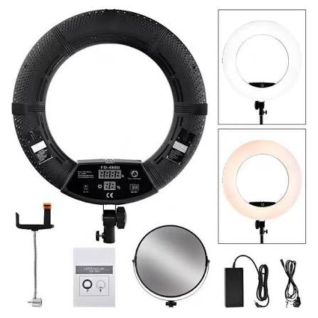 ZB-R18 Ring Light - température de couleur