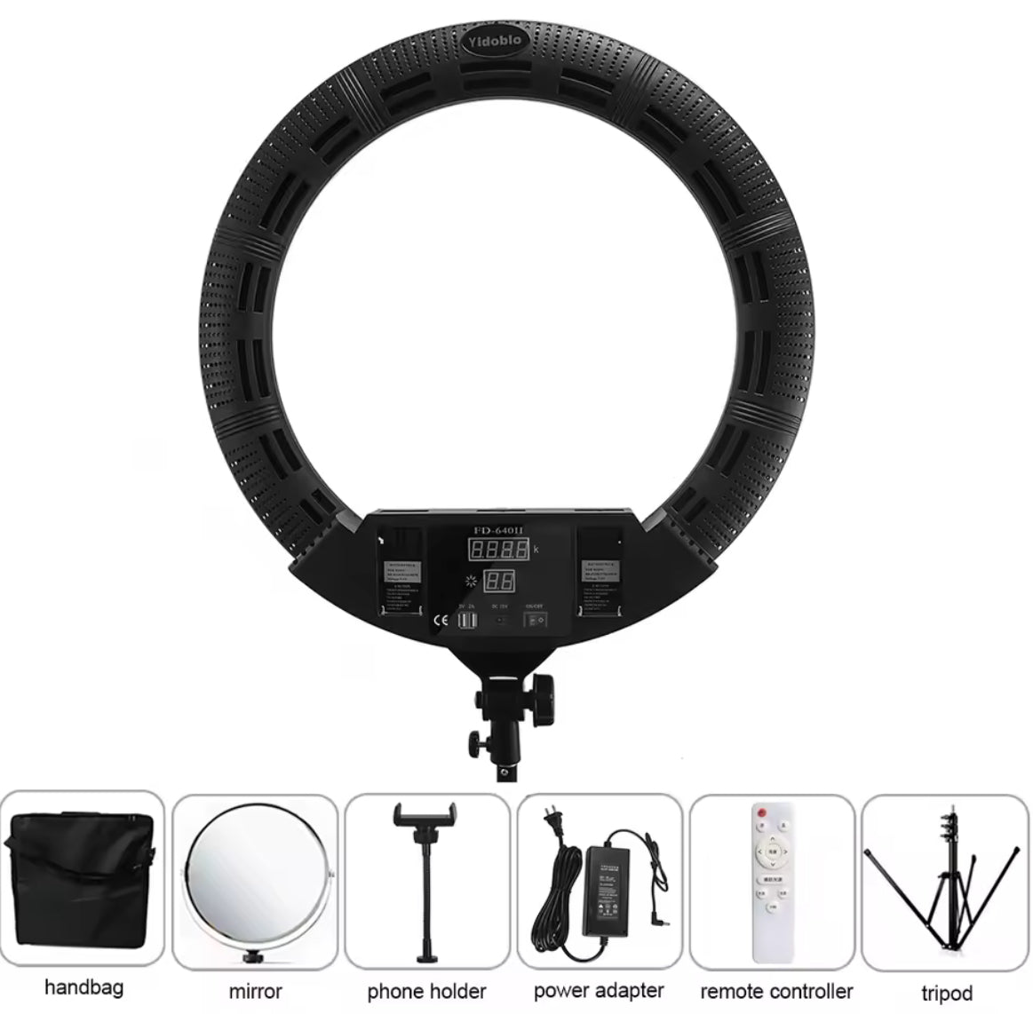 ZB-R18 Ring Light - vue produit