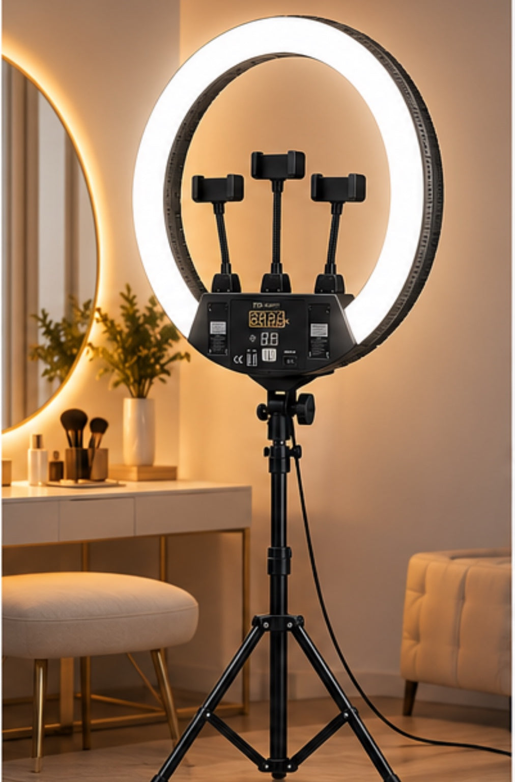 ZB-R18 Ring Light - utilisation
