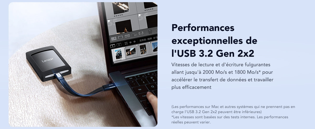Lexar SL500 1TB - présentation