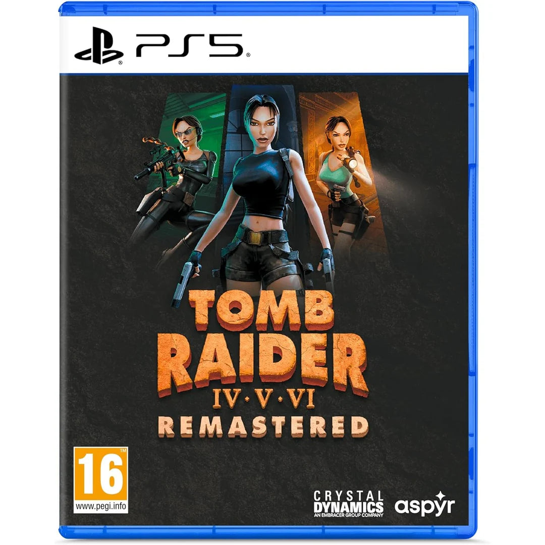 Tomb Raider 4 5 6 Remastered PS5 Lara Croft Maroc