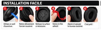 Guide d'installation des coussinets Beats Solo