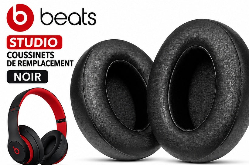 Coussinets Beats Studio noir - vue principale