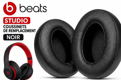 Coussinets Beats Studio noir - vue principale
