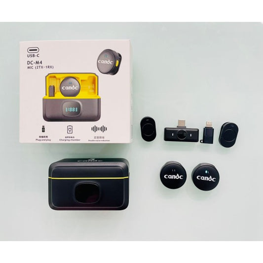 CANDC DC-M4 microphone sans fil - accessoires