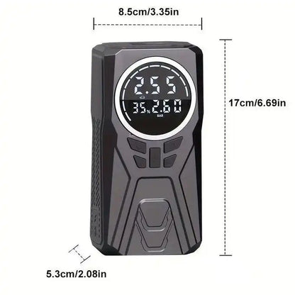 Compresseur d'air portable avec affichage de la pression