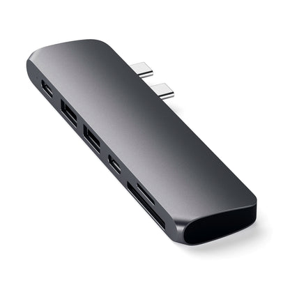 Hub USB-C 7 ports - vue arrière nette