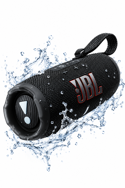 JBL Flip 7 noir - commandes et texture