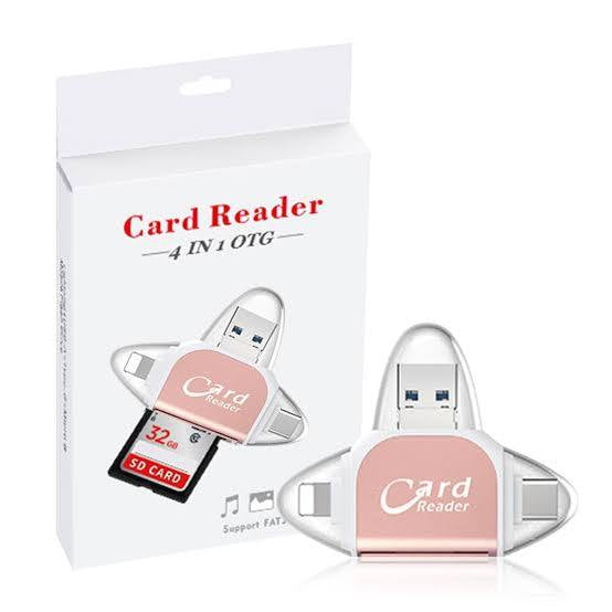 Lecteur de carte SD 4 en 1 – Vue produit