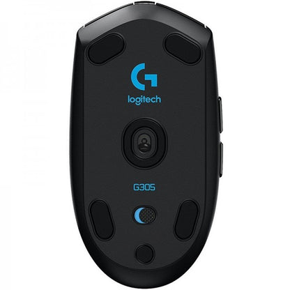 Logitech G305 Lightspeed Wireless Gaming Noir vue dessous