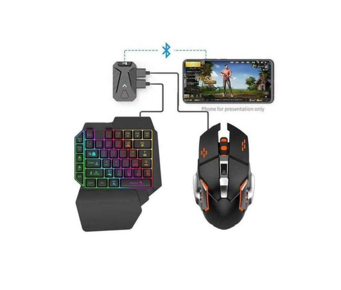 4 en 1 Mobile Game Combo Pack - connexion smartphone
