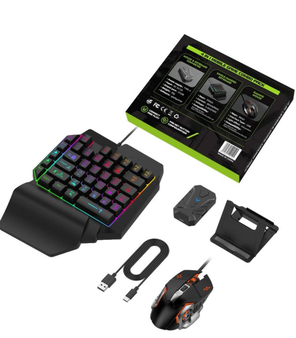 4 en 1 Mobile Game Combo Pack - contenu