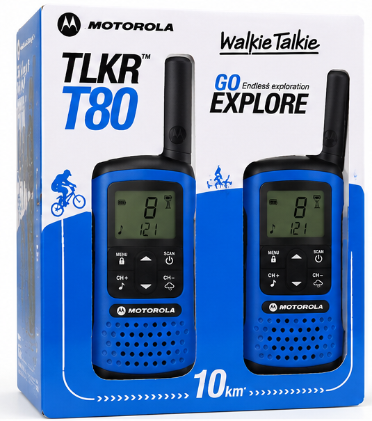 Motorola TLKR T80 Go Explore - boîte