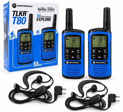 Motorola TLKR T80 Go Explore avec oreillettes PTT