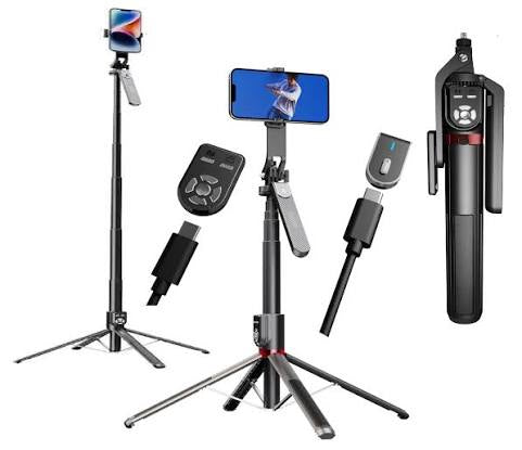 Trépied selfie P320 avec télécommandes et accessoires