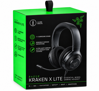 Razer Kraken X Lite boîte