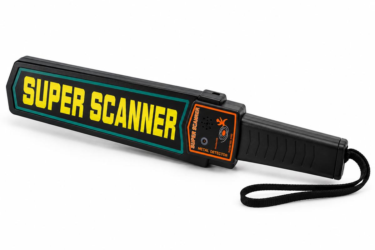 Super Scanner Metal Detector - vue produit