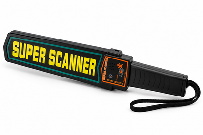 Super Scanner Metal Detector - vue détaillée