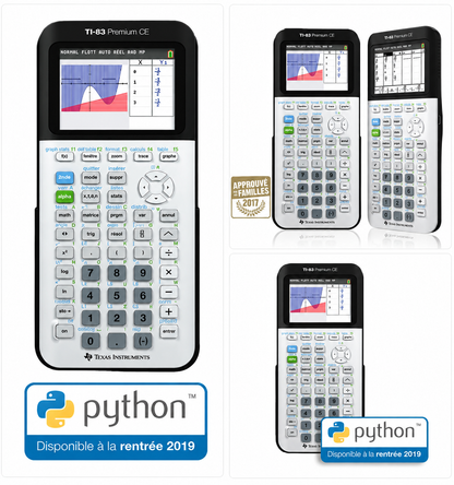 TI-83 Premium CE Edition Python - collection de photos