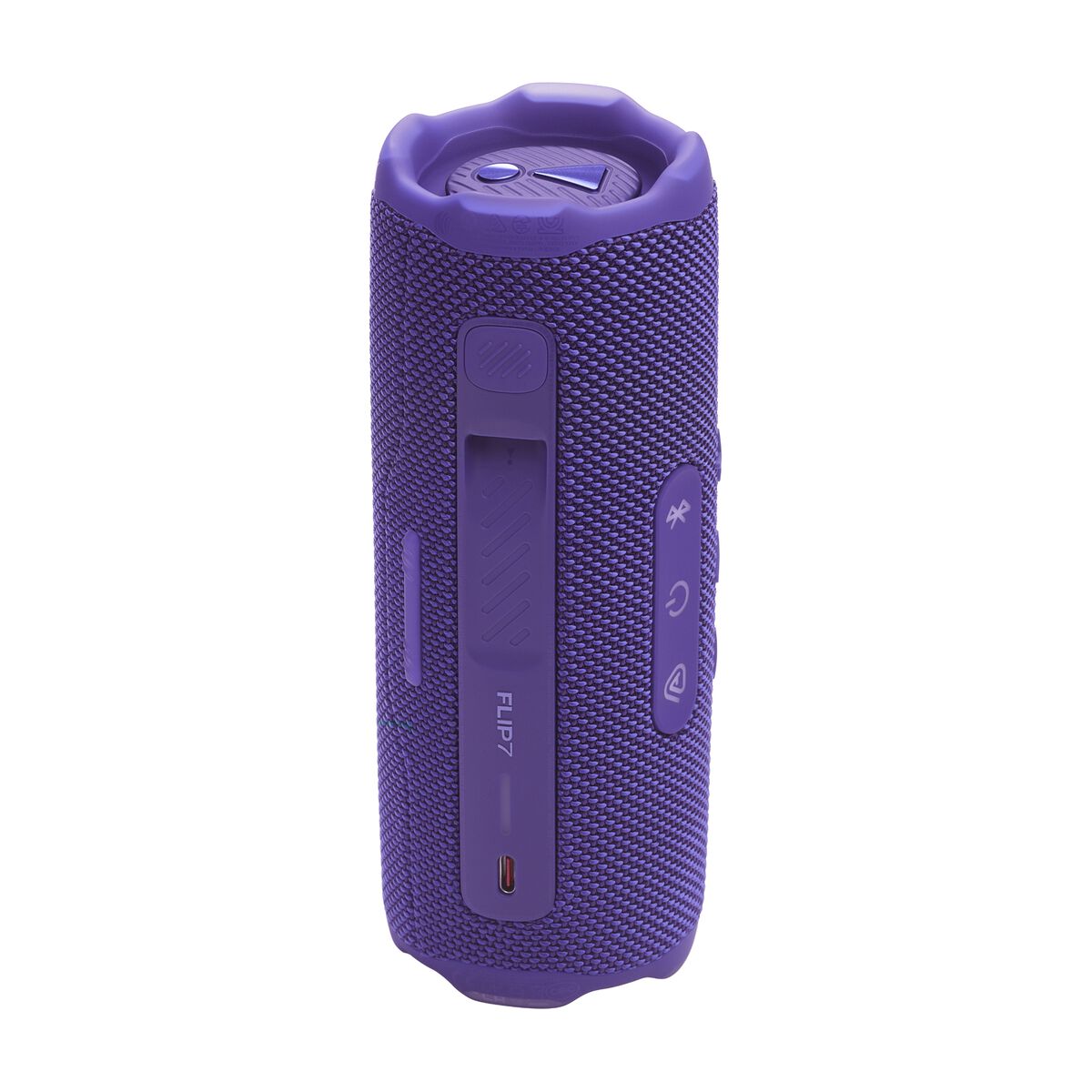 JBL Flip 7 violette – vue arrière