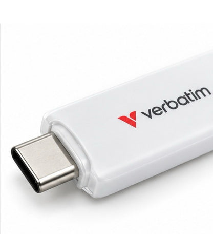 Verbatim Plectra 128GB USB-C - gros plan connecteur